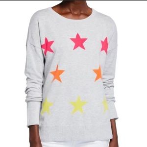 Lisa Todd Star Struck Crewneck Sweater In Gray Size: XS